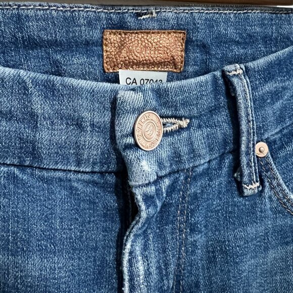 MOTHER The Looker Getting Rowdy Distressed Skinny Jeans sz 25 - Picture 2 of 5